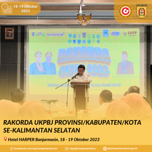 Read more about the article Rakorda UKPBJ Provinsi/Kabupaten/Kota se-Kalimantan Selatan