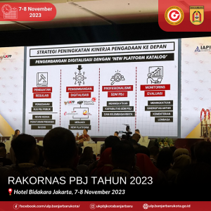 Read more about the article Rakornas PBJ Tahun 2023