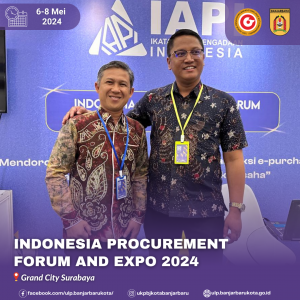 Read more about the article UKPBJ Kota Banjarbaru Mengikuti Kegiatan Indonesia Procurement Forum and Expo 2024