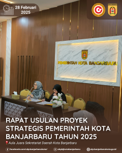 Read more about the article Rapat Usulan Proyek Strategis Pemerintah Kota Banjarbaru Tahun 2025