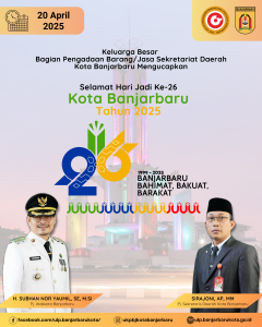 Read more about the article Selamat Hari Jadi Ke-26 Kota Banjarbaru Tahun 2025