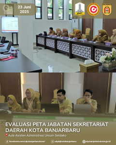Read more about the article Evaluasi Peta Jabatan Sekretariat Daerah Kota Banjarbaru