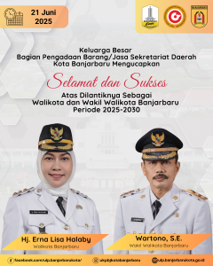 Read more about the article Selamat dan Sukses atas Dilantiknya Hj. Erna Lisa Halaby dan Wartono sebagai Walikota dan Wakil Walikota Periode 2025-2030